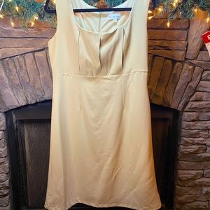 Beige dress sz 12